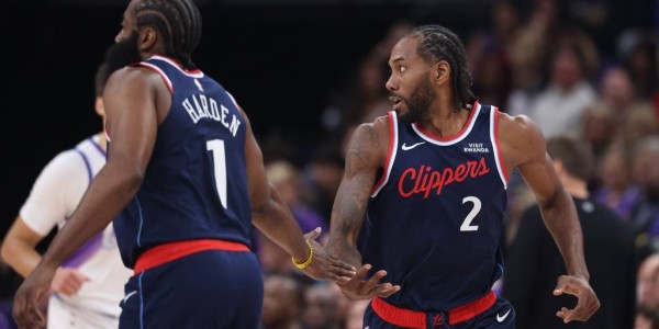 哈登15+11伦纳德10分 快船大比分不敌爵士